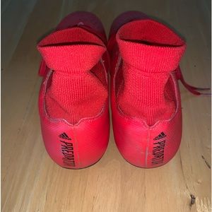 Mens Adidas Predator Soccer cleats . Worn one season only. Very clean.